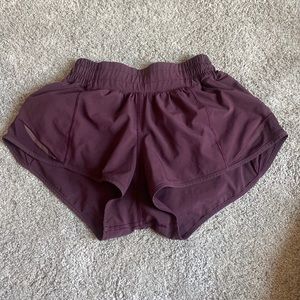 LULULEMON hotty hot shorts